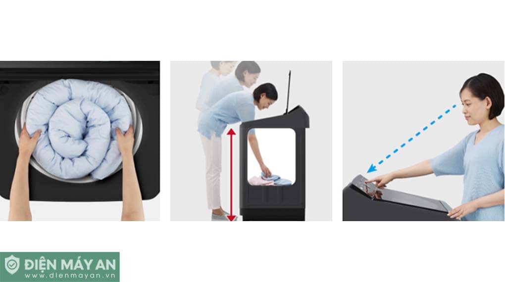 Máy giặt Panasonic 9kg NA-F90A9DRV